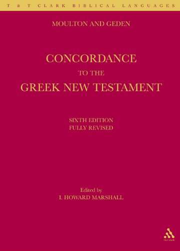 Moulton and Geden: Concordance to the Greek New Testament